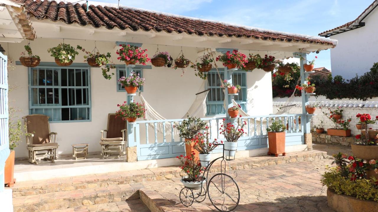 Casa Hotel Santa Helena Boutique Villa de Leyva Zewnętrze zdjęcie