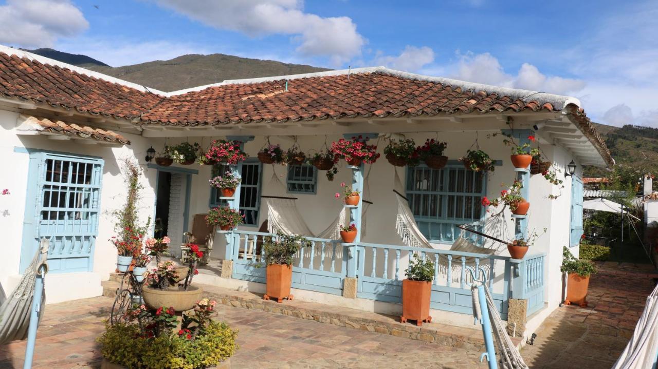 Casa Hotel Santa Helena Boutique Villa de Leyva Zewnętrze zdjęcie