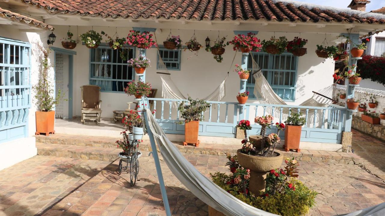 Casa Hotel Santa Helena Boutique Villa de Leyva Zewnętrze zdjęcie